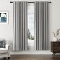 100% Blackout Linen Curtains 72 Inch Length 2 Panels Set by Guken