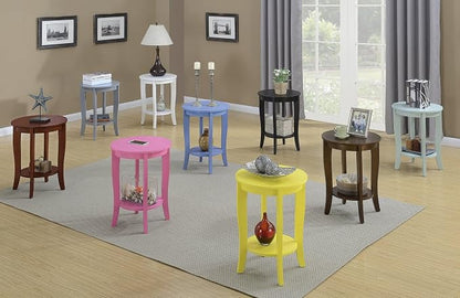 Convenience Concepts American Heritage Round End Table - Image 5