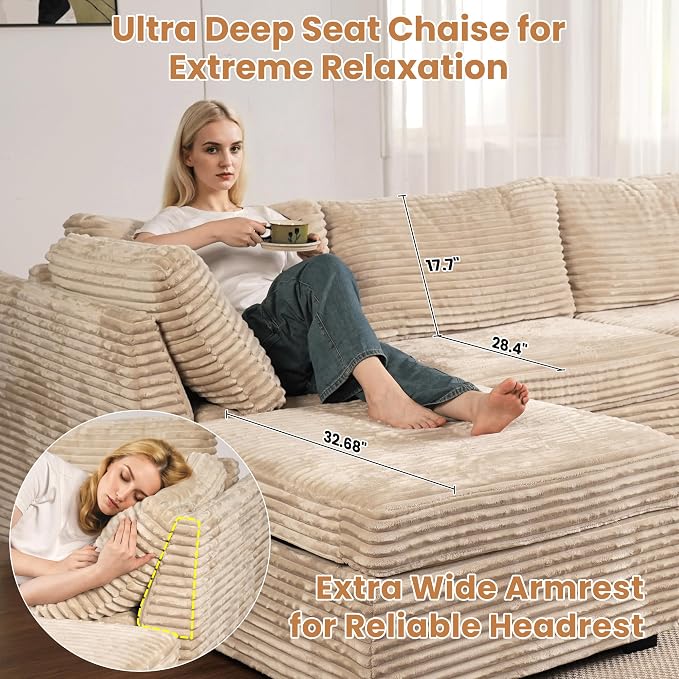 ovios 32.7 inches Middle Seat Module - Image 7