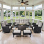 Belord Expansive 10 Pieces Outdoor Patio Furniture Set by Belord