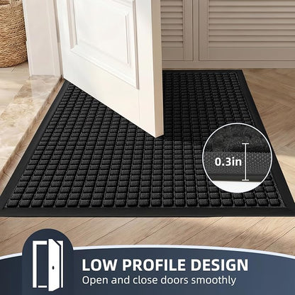 Front Door Mat Outside Entrance, Heavy Duty Waterproof Doormat | 31.5"x20" - Image 7