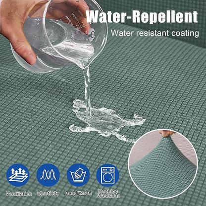 High Stretch Water Repellent Sofa Seat Cushion Covers Couch Slipcover Stretch - Image 3