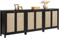 SICOTAS Rattan Sideboard Buffet Storage Cabinet by SICOTAS