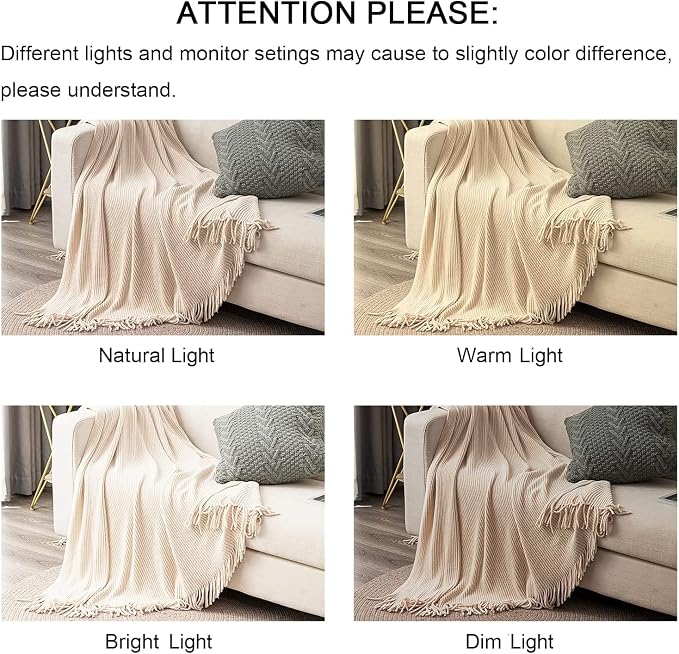 lifein Chenille Throw Blanket 50x60 - Image 6