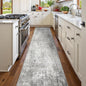 RELEANY Washable Runner 2'x8' Abstract Area Rug by RELEANY