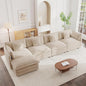 mikibama Modular Sectional Sofa, 146.5 Inch L Shaped Couch Set by Mikibama