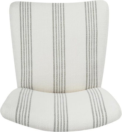 HomePop Classic Parsons Dining Chair- Brown Stripe - Image 9