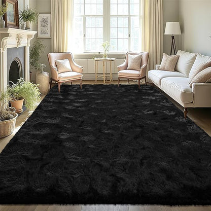 LOCHAS 8x10 Area Rugs Fluffy Living Room Carpets - Image 8