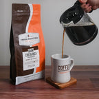 Fresh Roasted Coffee, Dark Costa Rican Tarrazu, 2 lb (32 oz), Dark Roast, Kosher, Whole Bean
