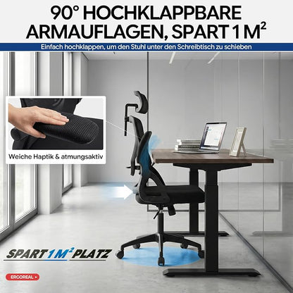 Ergonomic Office Chair, Mesh Desk Chair - Image 8