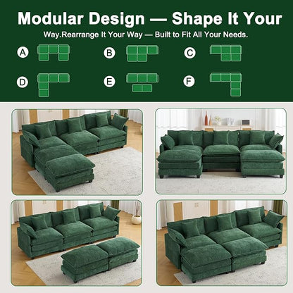 Expandable Modular Sectional Sofa - Image 6