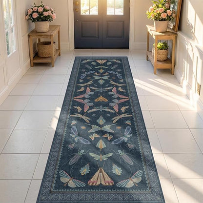 Washable Kitchen Runner Rug 2'6"x12', Non Slip Indoor Mat - Image 3