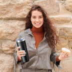 20 oz Skinny Tumbler with Lid and Straw,Stainless Steel Vacuum Insulated Tumbler Double Wall Travel Coffee Mug,Insulated Cup for Coffee, Tea, Beverages,Office (Texture Black,1)