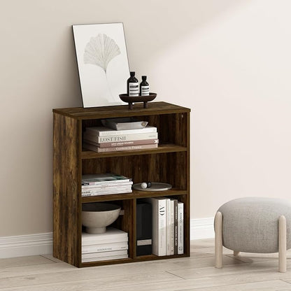 Furinno PASIR Book Shelf, 3-Tier Display Bookshelf - Image 2
