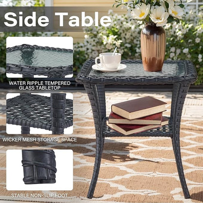 Belord Expansive 10 Pieces Outdoor Patio Furniture Set - Image 9