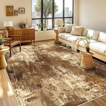 RELEANY Washable Runner 2'x6' Abstract Area Rug - Image 9