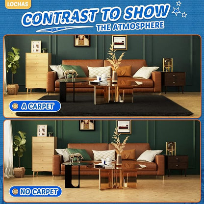 LOCHAS Area Rugs Fluffy Living Room Carpets - Image 4