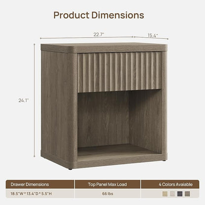 SICOTAS Night Stand Nightstand - Image 2