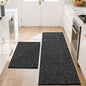 BEQHAUSE Kitchen Rugs and Mats 2PCS Non-Slip, Machine Washable Rugs by BEQHAUSE
