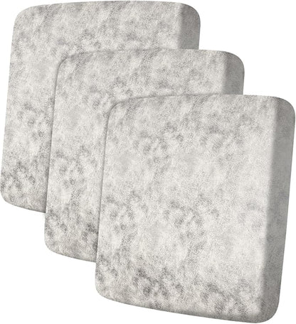 ANARACHON Leather Look Couch Cushion Covers Sofa Seat Slipcovers Sets Couches by ANARACHON