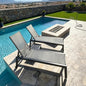 PURPLE LEAF Outdoor Chaise Lounge by PURPLELEAF