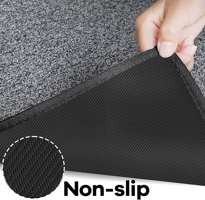 AREDO Runner Rug with Non Slip Rubber Backing, Washable Soft Floor Carpet - Image 5