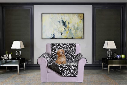 Elegant Comfort Quilted Furniture Protectors Solid and Printed Design by ELEGANTCOMFORT