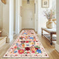 Blush Floral Hallway Runner Rug 3x7 by WelcometoBabovid