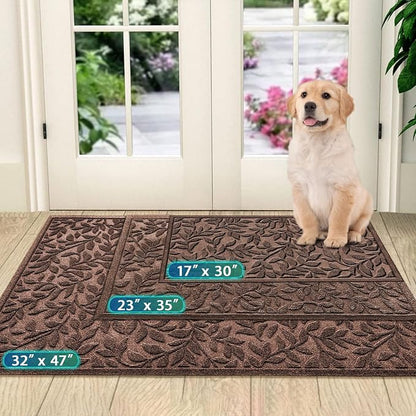 Bulijojo Sturdy Front Entrance Doormats, Durable Heavy Duty Welcome Mat - Image 5