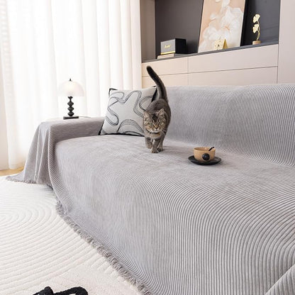 DREAMINGO Modern Minimalist Sofa Covers Washable Pet Furniture Protector Couch - Image 2
