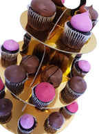 Gold Cupcake Stand, 3 Tier Cupcake Stand