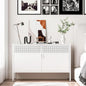 Washsemba 2 Door Storage Sideboard, Metal Storage Cabinet by Washsemba