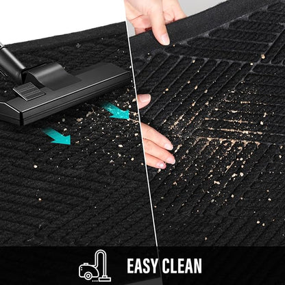 Sturdy Front Door Mat, Absorbent Muddy Dirt Resist Welcome Door Mats Outdoor - Image 7