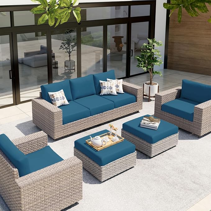 Waterproof Sectional Sofa Cushion Covers, L Shape Couch Slipcovers | L Shape - Image 8