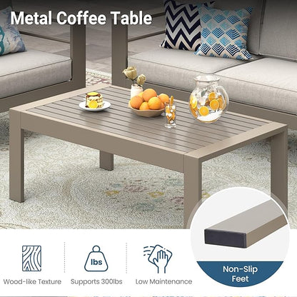 Wisteria Lane Metal Patio Furniture Set - Image 7