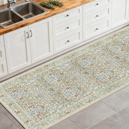 Washable 2'6" x 10' Runners for Hallways, Non Slip Long Floor Runner for Kitchen - Image 3