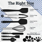 Priority Chef Stainless Steel Mixing Bowls with Lids Set - Premium 30Pcs with 6pc Metal Bowl Set for Kitchen, 3 Graters, Airtight Lids, Non-Slip Bases & Silicone Utensils, Black