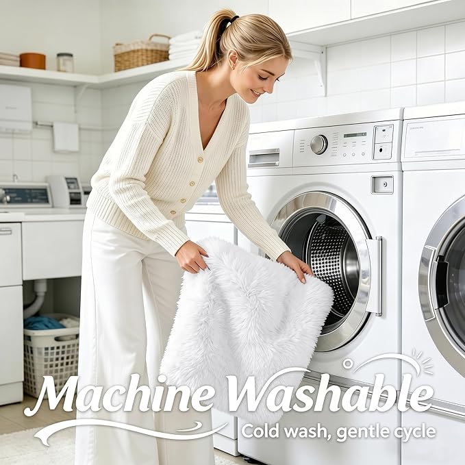 OLANLY 8x8 Machine Washable Large Area Rugs - Image 2