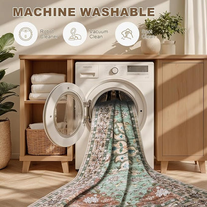8x10 Area Rugs Living Room: Washable Rug - Image 8