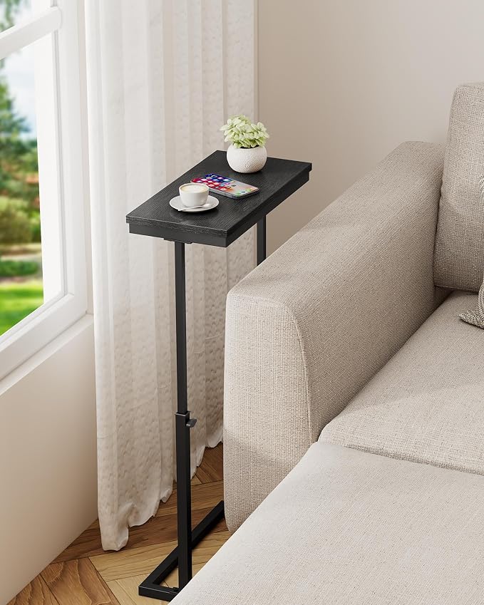 TUTOTAK End Table, Side Table, Tall Couch Table, Sofa Table, Living Room - Image 4