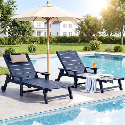 Outdoor Lounge Chair Set of 2 - Image 2
