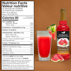 Syruvia Watermelon Syrup (25.4 fl oz) - Refreshing Watermelon Flavor in Every Drop – Kosher, Gluten-Free, Perfect for Elevating Your Culinary and Beverage Adventures