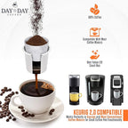 Day To Day 120-Count Donut Blend, Medium Roast Single Serve Coffee Pods for K-Cup Keurig Brewers