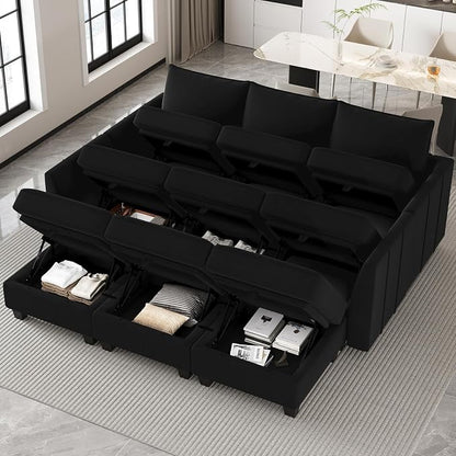 Belffin Modular Sectional Sofa Bed - Image 3
