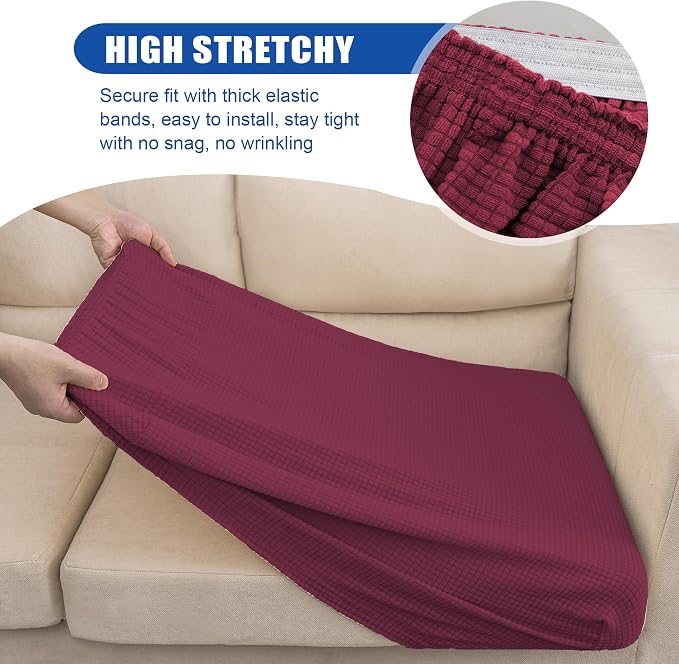Water Resistant Sofa Seat Cushion Covers Removable Sofa Seat Covers - Image 5