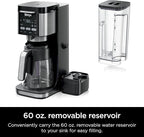 Ninja | Drip Coffee Maker | DualBrew Pro Hot & Iced Coffee Machine | Use with K-Cup Coffee Pods | 3 Brew Styles (Classic, Rich, & Iced) | 60oz Removable Reservoir & Dishwasher Safe | Black | CFP101