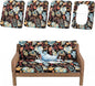 Waterproof Outdoor Cushion Covers, Stretch Patio Slipcovers | UV Resistant by hyha