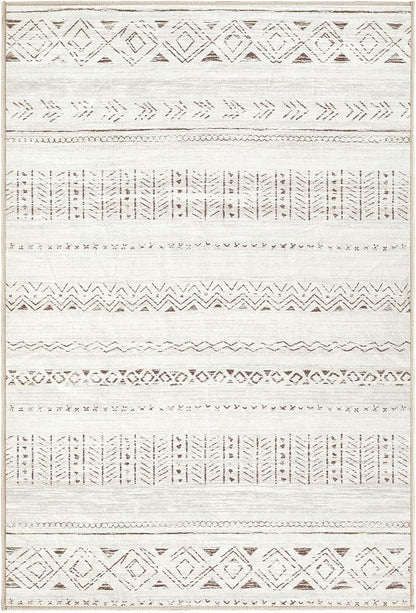 cotiled Washable 2x3 Entryway Rugs: Boho Moroccan Soft Small Rug | Non-Slip - Image 7