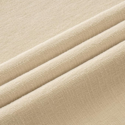 MIULEE Beige Chenille Couch Lumbar Throw Pillow Covers, 12x20 | Set of 2 - Image 2