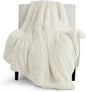 Bedsure GentleSoft Fuzzy Sherpa Faux Fur Twin Blanket Cream Cozy Gifts by Unknown